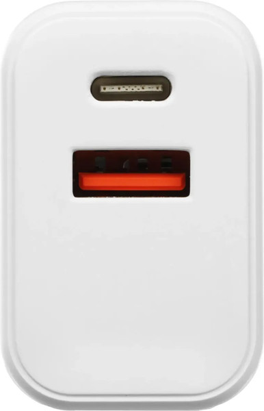 Изображение товара Адаптер питания сетевой BoraSCO PD 20W+QC 3.0 20W / 38254 (белый)