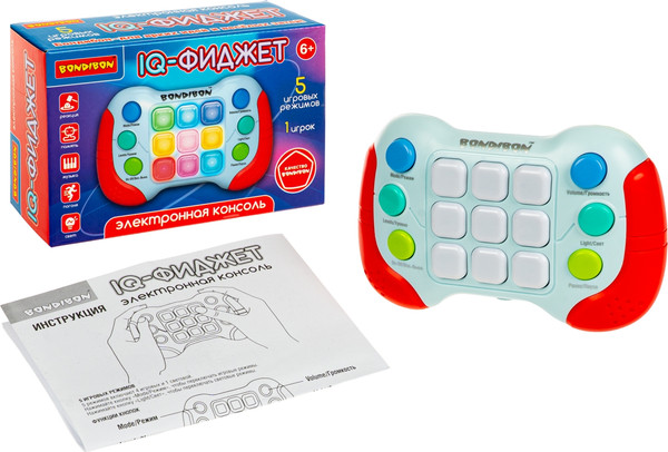 Изображение товара Развивающая игрушка Bondibon IQ-Фиджет / ВВ6516