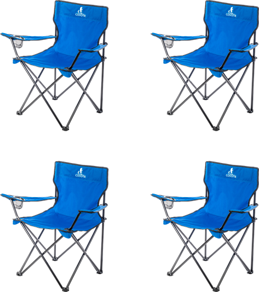 Изображение товара Комплект кресел складных Coyote HKC-1001A (4шт, синий)