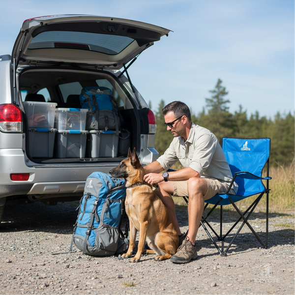 Изображение товара Комплект кресел складных Coyote HKC-1001A (4шт, синий)