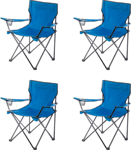 Изображение товара Комплект кресел складных Sundays ZC-CC005 (4шт, синий)