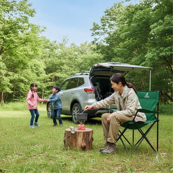 Изображение товара Комплект кресел складных Coyote HKC-1001A (4шт, зеленый)