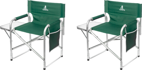 Изображение товара Комплект кресел складных Coyote HKC-1046 (2шт, темно-зеленый)