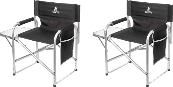 Изображение товара Комплект кресел складных Coyote HKC-1046 (2шт, черный)