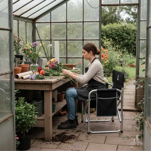 Изображение товара Комплект кресел складных Coyote HKC-1046 (2шт, черный)