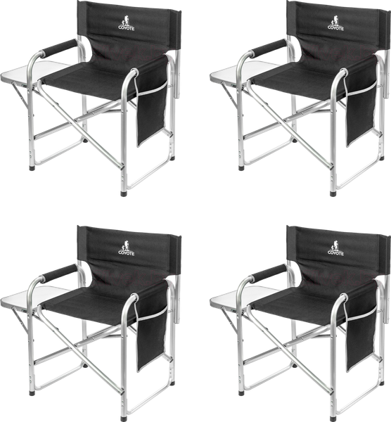 Изображение товара Комплект кресел складных Coyote HKC-1046 (4шт, черный)