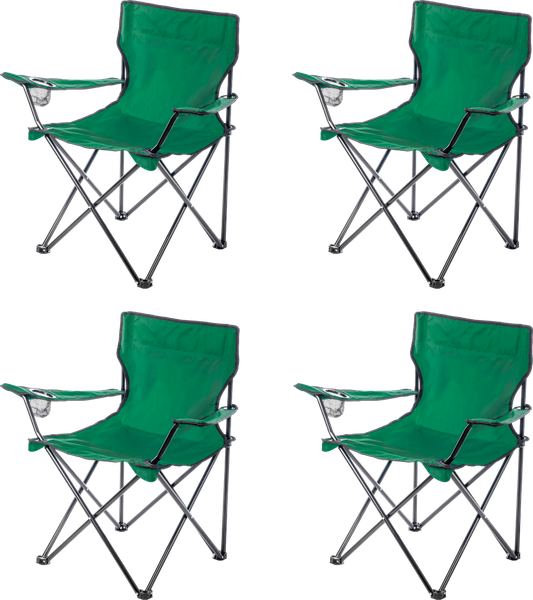 Изображение товара Комплект кресел складных Sundays ZC-CC005 (4шт, темно-зеленый)