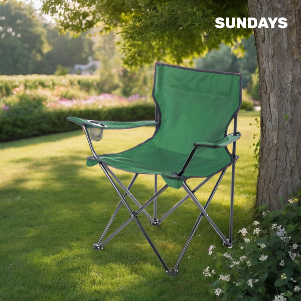 Изображение товара Комплект кресел складных Sundays ZC-CC005 (4шт, темно-зеленый)