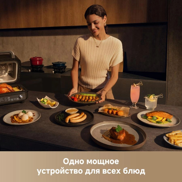 Изображение товара Аэрогриль Trouver Indoor Air Fry Grill IG20 Pro (черный)