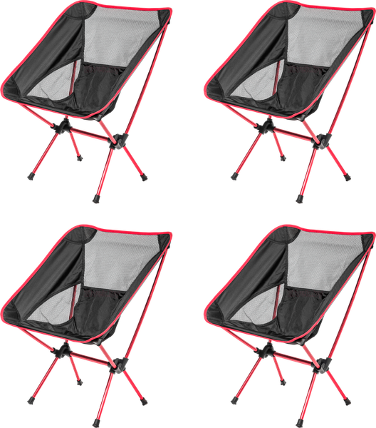 Изображение товара Комплект кресел складных Sundays ZC-CC012-1 (4шт, черный)