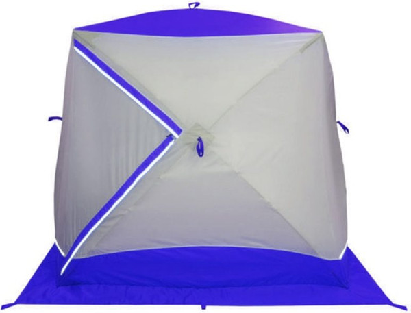 Изображение товара Палатка Пингвин Shelters Призма Brand New 200x185 Композит (белый/синий)
