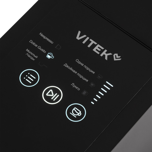 Изображение товара Капсульная кофеварка Vitek VT-CMC1600 (черный)