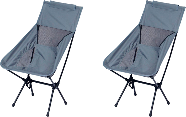 Изображение товара Комплект кресел складных Sundays Для кемпинга / OG2967H (2шт, серый)