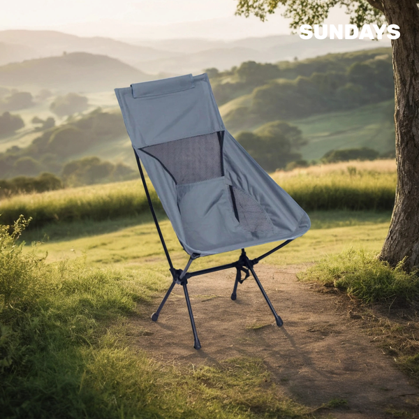 Изображение товара Комплект кресел складных Sundays Для кемпинга / OG2967H (4шт, серый)