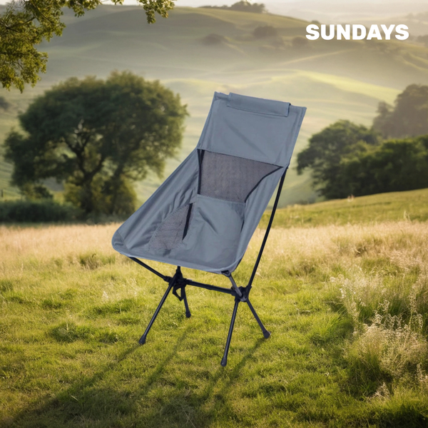 Изображение товара Комплект кресел складных Sundays Для кемпинга / OG2967H (4шт, серый)