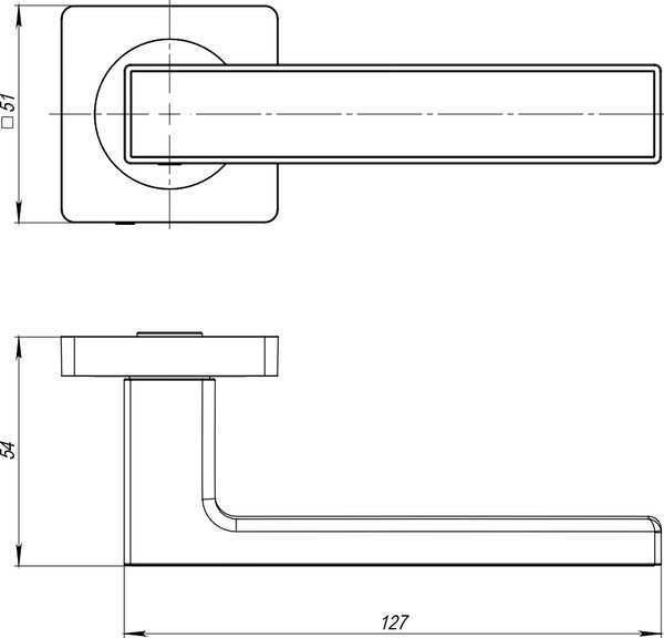Изображение товара Ручка дверная Ajax furniture K.JK51.Optima plus SSC/CP-16 (сатинированный хром/хром)