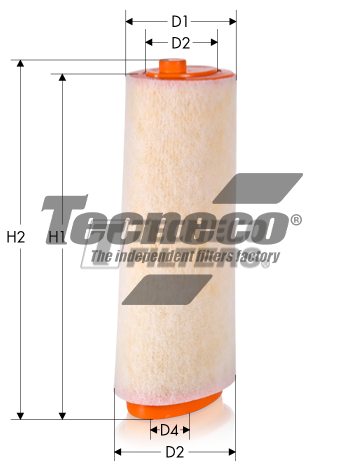 Изображение товара Воздушный фильтр TECNECO AR295
