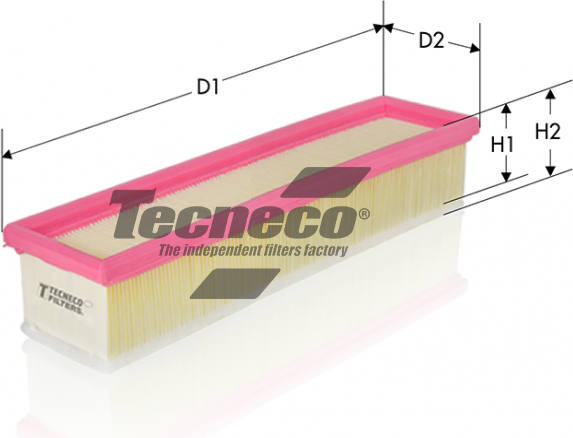 Изображение товара Воздушный фильтр TECNECO AR1615PMS