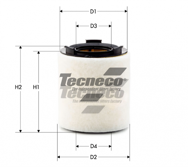 Изображение товара Воздушный фильтр TECNECO AR10822S