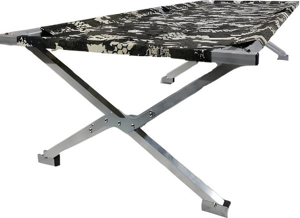 Изображение товара Раскладушка Пингвин Shelters Складная алюминиевая в чехле 195x75 / 00371