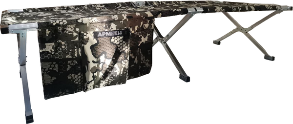 Изображение товара Раскладушка Пингвин Shelters Армеец с органайзером 205x75 / 01453