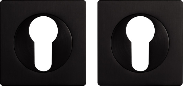 Изображение товара Накладка на цилиндр Ajax furniture ET.K.JK51 BL-24 (черный)