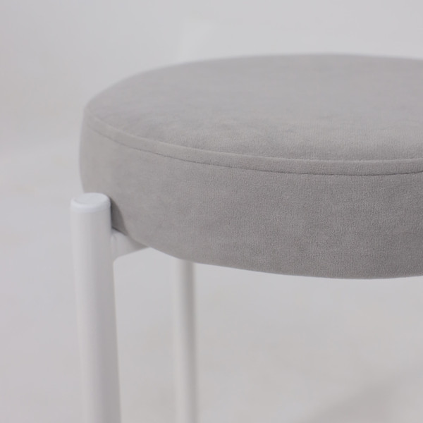 Изображение товара Табурет Мамадома BOB (b20 Silver Lux\белый)