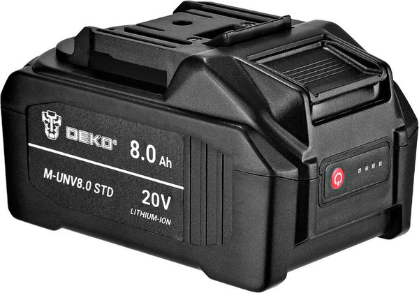 Изображение товара Аккумулятор для электроинструмента Deko M-UNV8.0 STD / 081-1098