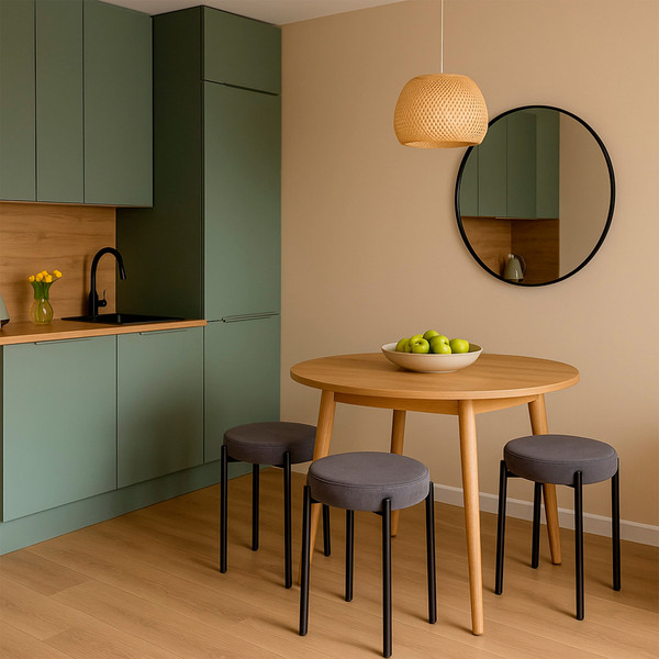 Изображение товара Табурет Мамадома BOB (b28 Antracite Lux\черный)