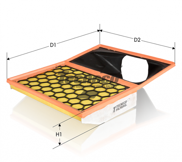 Изображение товара Воздушный фильтр TECNECO AR40002PM