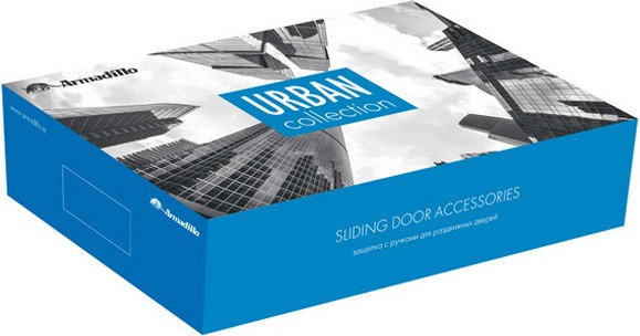 Изображение товара Ручка дверная Armadillo SH.URB153.010 SH010 URB BL-26 (черный)