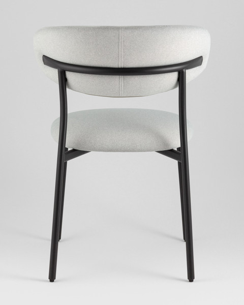 Изображение товара Стул Stool Group Ayla DX-2547 Mohair-151 (светло-серый)