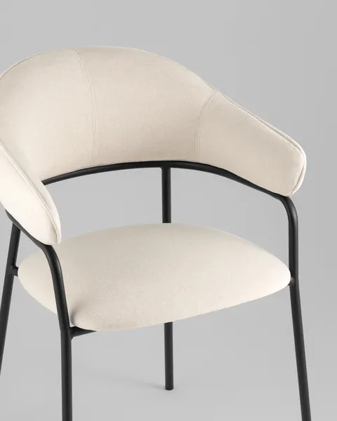 Изображение товара Стул Stool Group Leya / DX-2548 Mohair-103 (кремовый)