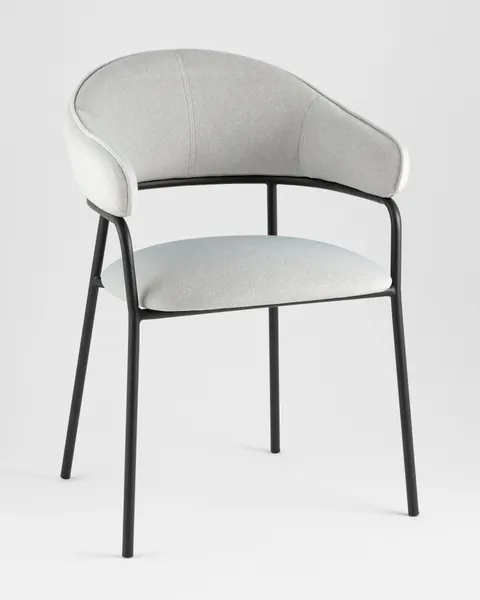 Изображение товара Стул Stool Group Leya / DX-2548 Mohair-151 (светло-серый )