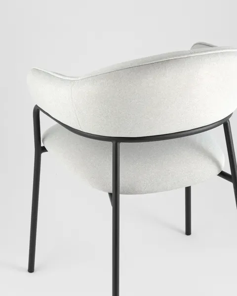 Изображение товара Стул Stool Group Leya / DX-2548 Mohair-151 (светло-серый )