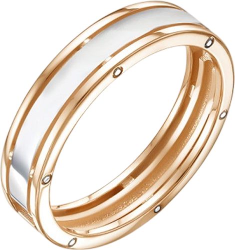 Изображение товара Кольцо обручальное из красного золота 7 КАРАТ П72011-060К144 (р.18.5)