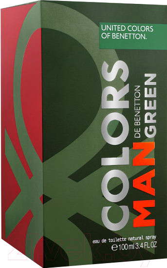 Изображение товара Туалетная вода United Colors of Benetton Colors Man Green (100мл)
