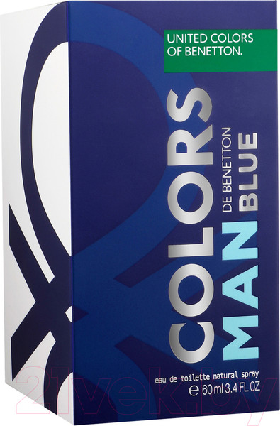 Изображение товара Туалетная вода United Colors of Benetton Colors Man Blue (60мл)