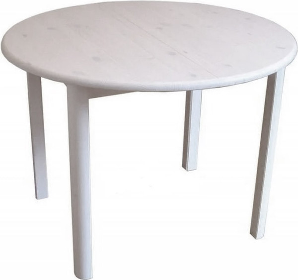 Изображение товара Обеденный стол Dipriz Вестфалия / Д 4192 (белый УФ/белый воск укрывистый)