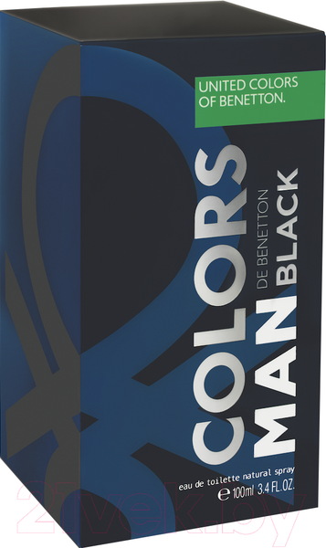 Изображение товара Туалетная вода United Colors of Benetton Colors De Benetton Man Black (100мл)
