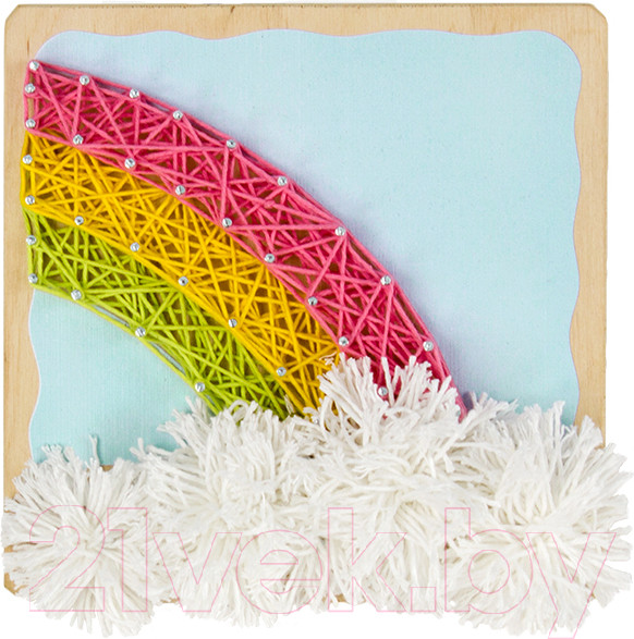 Изображение товара Набор для творчества «изонить» Woody Цвик-арт Летняя радуга / 02468