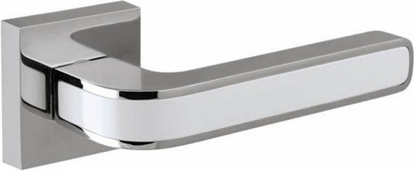 Изображение товара Ручка дверная Fuaro K.DM51.NEO CP/WH-19 (хром/белый)