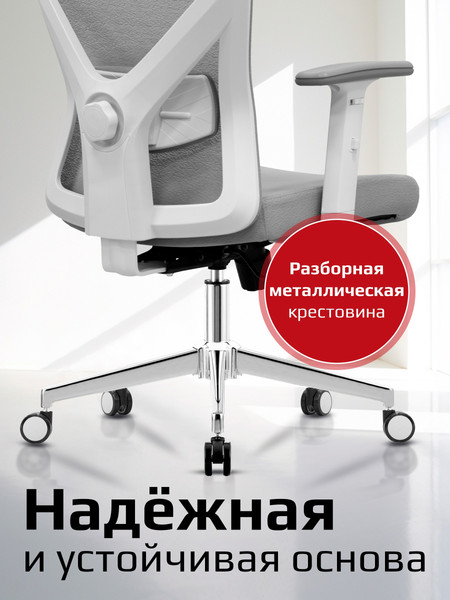 Изображение товара Кресло офисное Evolution ErgoLine 2 (серый)