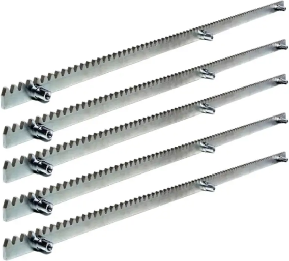 Изображение товара Рейка для ворот DoorHan Зубчатая 8мм (5шт)