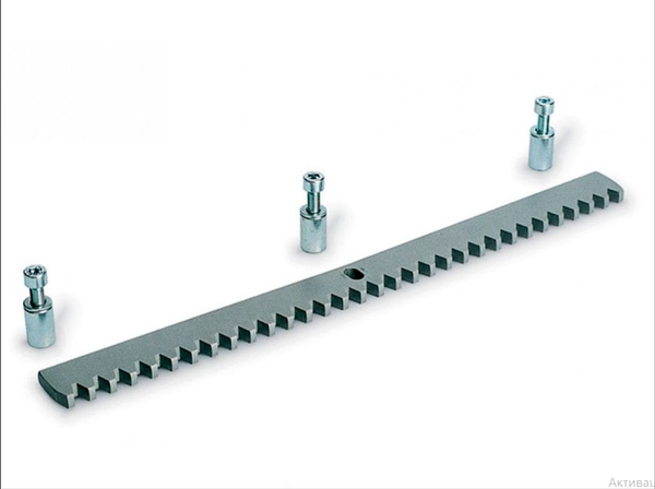 Изображение товара Рейка для ворот DoorHan Зубчатая 8мм (5шт)