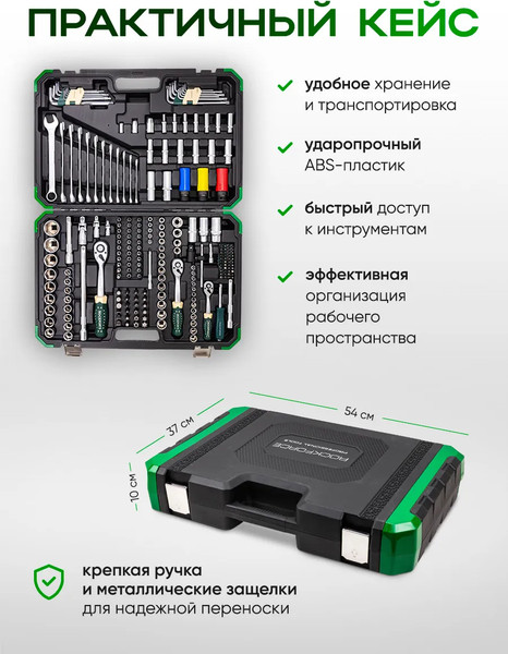 Изображение товара Универсальный набор инструментов RockForce RF-42222-5 (63437)