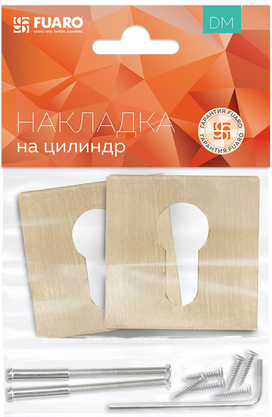 Изображение товара Накладка на цилиндр Fuaro ET.K.DM51 SSG-39 (сатин золото)