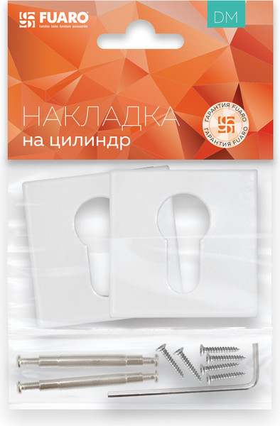 Изображение товара Накладка на цилиндр Fuaro ET.K.DM51 WH-19 (белый)