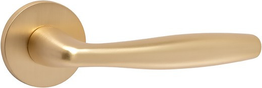 Изображение товара Ручка дверная Punto R.ARC.R52.Fortuna SSG-39 (сатиновый золото)