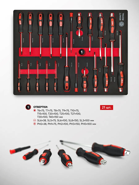 Изображение товара Универсальный набор инструментов ForceKraft FK-55314 (63019)